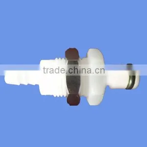 1/8" POM/EPDM Coupler-Panel Mounting IM1602PH Male thumbnail-1