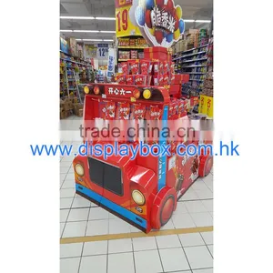Acrylic Wood Paper Toy Car Display thumbnail-1