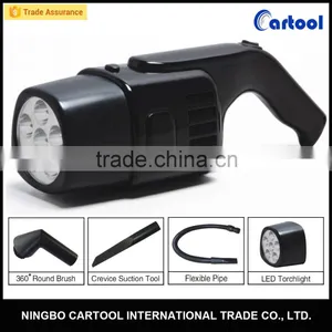 12V 150W Portable Handheld Wet Dry Auto Mini Vacuum Cleaner With LED thumbnail-2