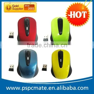 2.4Ghz Wireless Mobile Optical Mouse With 6 Buttons, 3 DPI Levels With USB Wireless Receiver thumbnail-1
