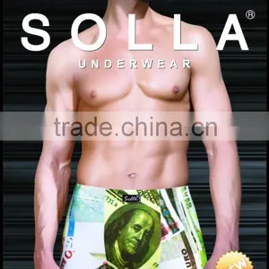Compression Fitty Basic Mens Underwear Boxers;wholesale Men Penis Boxer Briefs thumbnail-6