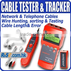 Length Scan RJ45 STP UTP LAN Coaxial Telephone Wire Network Cable Tester Tracker thumbnail-1