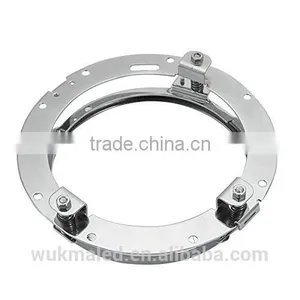 7inch Round Mounting Bracket Ring for 7" LED Projector Head Light Black for Harley Davidson thumbnail-4
