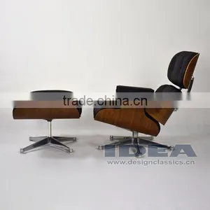 Replica Charles Lounge Chair and Ottoman thumbnail-1