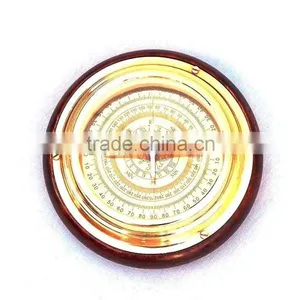 Nautical Solid Brass Large Directional Desktop Compass 13436 thumbnail-5