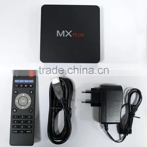 MX Plus Mini pc Media Market Android Smart tv Box Amlogic S905 Quad Core CPU Support Gigabit Ethernet thumbnail-5