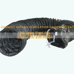 Black PVC Anti Static Conductive Ventilation Duct thumbnail-2
