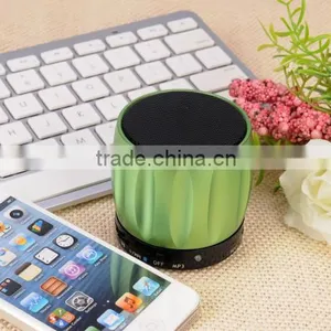 Hot Selling 2015 Bluetooth Speaker Multi Media With FM Radio, Hands Free Call, TF Card Slot and Custom Logo Printing thumbnail-2
