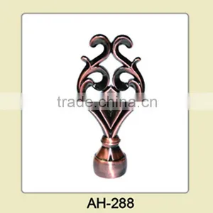 Metal Cutain Pole Finials /cheap Curtain Finials thumbnail-1