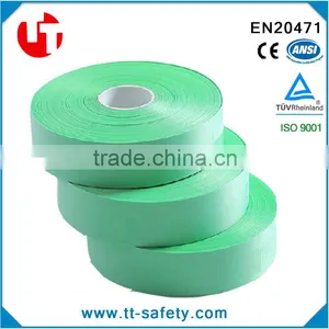 Polyester Colorful Reflective Strips Lime Green Reflective Tape for Leisure Clothes Bags thumbnail-1