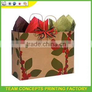 Latest Design Kraft Brown Paper Bag With Handle thumbnail-1