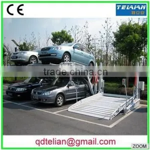 Two Post Hydraulic Tilt Parking Lift  Two Post Parking Lift thumbnail-1