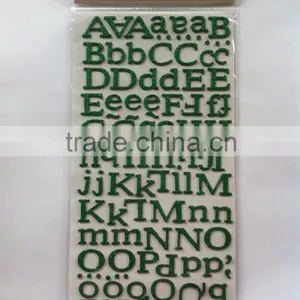 Glitter Alphabet Sticker Paper,self Adhesive Sticker Paper,custom Sticker Paper thumbnail-1