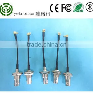 Pigtail Coaxial Cable With Connector N Female to Right Angle Mmcx Rg179 Cable Assembly thumbnail-3