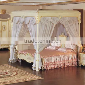 2016 Modern White Europe Matket Bed Furniture Wood Modern Bed Designs Quality Choice thumbnail-2