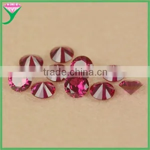 6mm 7# Color Cheap Price Round Lab Created Rough Ruby Corundum thumbnail-1