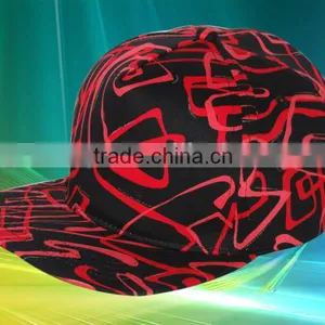 New Style Custom Floral 5 Panel Hat thumbnail-3