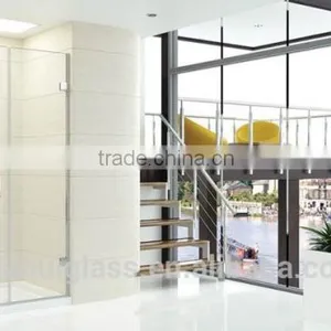 Flat Glass Frameless Pivot Folding Shower Door thumbnail-2