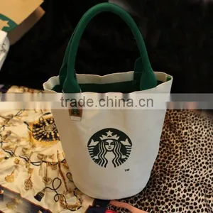 Eco Shoulder Canvas Bag With Tote for Food Packaging Bag thumbnail-2