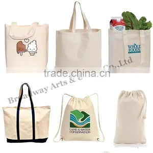 2016 Fashion Customized Recycle Organic Canvas Bag Wholesale thumbnail-2