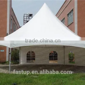 White PVC Roof and Black PVC Fabric Tent Multi-side Party Tent Pagoda thumbnail-2