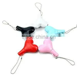 Heart Shape 3.5mm 2-Way Stereo Audio Headset Headphone Earphone Splitter Connector Adapter thumbnail-6