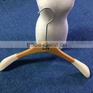 Natural High Quality Wooden Hanger Top Wooden Hanger Long Hook Hanger thumbnail-3