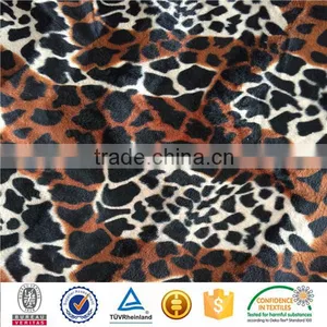 Imitation Rabbit Hair Animal Print Faux Fur Fabric for Garment thumbnail-5
