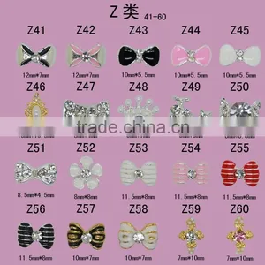 Wholesales New 3D Nail Art Jewellery Alloy Nail Jewelry Art thumbnail-3