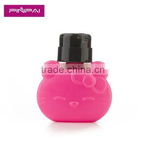Hello Kittly Style Empty Pump UV Gel Polish Nail Art Polish Remover Cleaner Bottle 180ml thumbnail-1