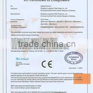 Auto 1500 Membrane Chamber PP Filter Press thumbnail-5