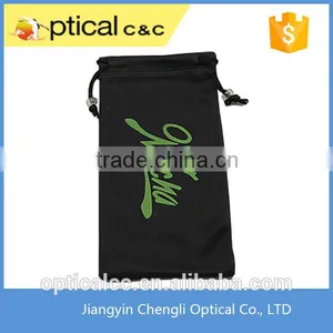 Beauty Custom Silk Screen Printed Microfiber Glasses Bag thumbnail-1