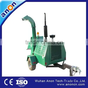 ANON Industrial Wood Chipper With Hydraulic Self Feeding System thumbnail-1