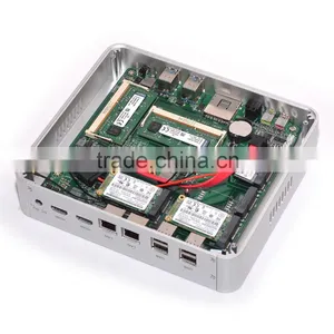 Cheap Desktop I5 Mini Computer With Intel Celeron i5 4258U 2.4GHZ Turo2.9G 12V Windows WiFi HDMI VGA HD 4K Resolution USB thumbnail-3