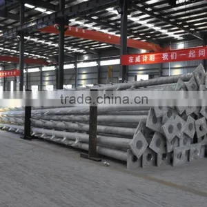 Galvanized Conical Steel Pole for Street Lighting thumbnail-2