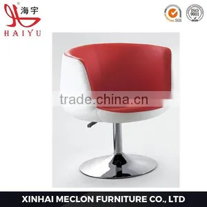 2016 High Quality Black Swivel Leather Coffee Chair thumbnail-2