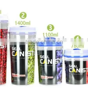 Round Airproof Storage Pot /Storage Tank/Storage Bottle/Bottle / Airtight Pot/Sealed Pot / Hermetical Jug/Candy Jug/Sealed Cans thumbnail-1