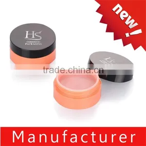 Custom Colorful Round Empty Loose Powder Case With Sifter thumbnail-1