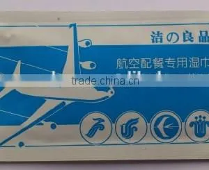 Very Popular Disposable Single Piece Airline Towel,Airline Wet Wipe With Factory Price thumbnail-1