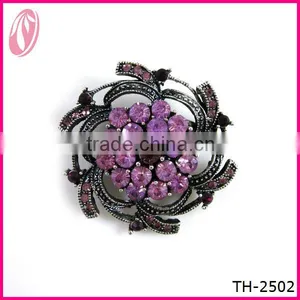 Goody Purple Diamond Based Brooch for Kids thumbnail-1