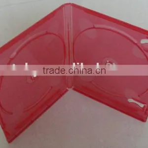 11mm Bluray Dvd Case Red Double With Print Blu-ray Logo thumbnail-4