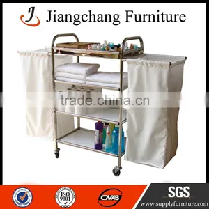 High Quality Wheel Together Hotel Housekeeping Trolley JC-TC23 thumbnail-1