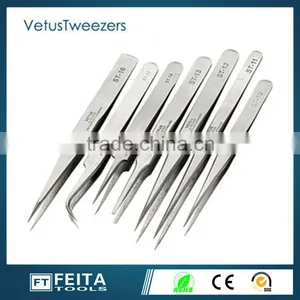 Eyelash Extension Tweezers/ ESD Tweezers/stainless Steel Tweezers for Eyebrows thumbnail-1