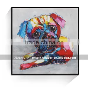 Canvas Abstract Oil Painting for Hotel Dcor and Bedroom thumbnail-1