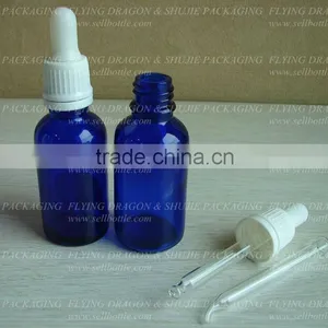 30ml Blue Dropper Bottle, Essential Oil Bottle, Serum Bottles thumbnail-1