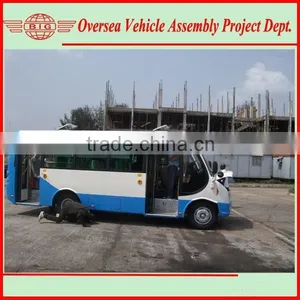 19+1 Seats 6.5M 2659cc EuroIII Diesel Bus for Nigeria thumbnail-1
