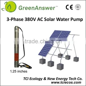 Solar Water Pump for Irrigation and Human Drinking From River/borehole thumbnail-1