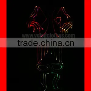 LED Fiber Clothing, Programmable Flashing LED Clothing thumbnail-2