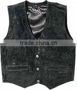 DL-1579 Leather Vests thumbnail-1