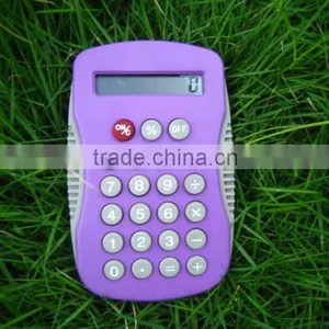 New Design 8 Digits Promotion Gift Pocket Calculator thumbnail-1